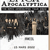 affiche EPICA + APOCALYPTICA - THE EPIC APOCALYPSE TOUR 2020