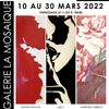 affiche Exposition de peintures et sculptures : Loïc L., Mireille Martinelli et Nicolas Moulin