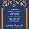 affiche VOCE TOLOSA - Le MESSIE de Haendel