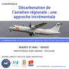 affiche Décarbonation de l’aviation régionale