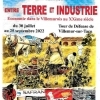affiche Exposition sur le Patrimoine Villemurien : « Entre Terre et Industrie » - Journées du Patrimoine 2022