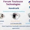 affiche Handicafé – Forum Toulouse Technologies