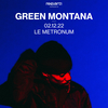 affiche Green Montana • Le Metronum
